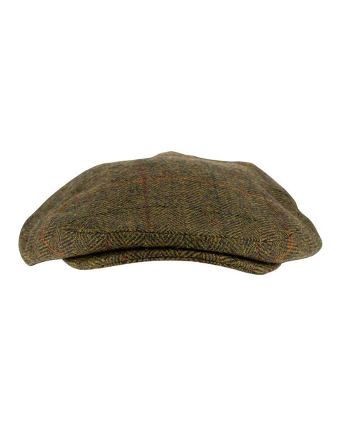 Casquette plate en tweed gris de qualité supérieure pour les activités de chasse et de plein air, fabriquée par Jack Pyke, offrant une protection solaire et un style intemporel. Idéale pour les chasseurs et randonneurs recherchant un accessoire élégant et fonctionnel.
