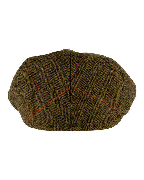 Casquette plate en tweed gris de qualité supérieure pour les activités de chasse et de plein air, fabriquée par Jack Pyke, offrant une protection solaire et un style intemporel. Idéale pour les chasseurs et randonneurs recherchant un accessoire élégant et fonctionnel.