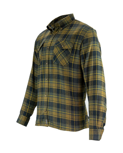 Chemise Jack Pyke Vert-Marron