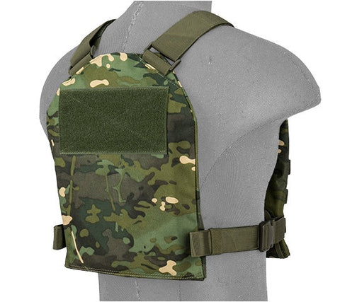 Gilet Lancer Tactical Standard Issue Plate Carrier 1000D Tropic Camo