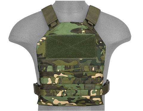 Gilet Lancer Tactical Standard Issue Plate Carrier 1000D Tropic Camo