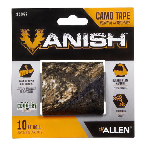 Bande de Tissu Rouleau Camo Allen Tape Mossy Oak Country, ruban adhésif de camouflage pour chasseurs, équipement personnalisable avec forte adhérence et camouflage naturel, protection et dissimulation pour divers environnements