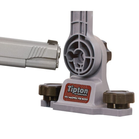 Chevalet de nettoyage Tipton pour armes de poing Mag Well