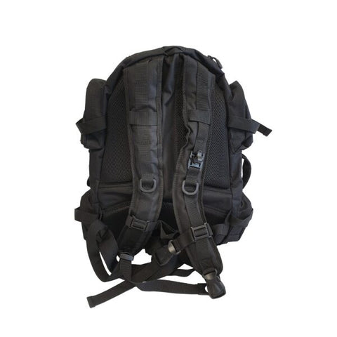 Image du sac à dos Caldwell Pro Tac Smith montrant sa conception robuste avec compartiments multiples, idéal pour les professionnels du tir et de la tactique, offrant un rangement organisé et un accès rapide à l'équipement, avec des sangles ajustables pour un confort optimal.