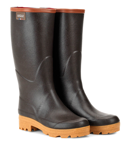 Bottes Aigle Professionnelles Femme Spécial Froid Chambord Pro L2I / Coloris Brun