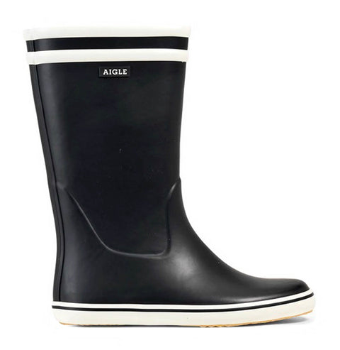 Bottes Aigle Malouine 2 Marine/Blanc