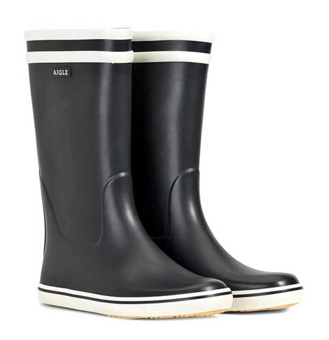 Bottes Aigle Malouine 2 Marine/Blanc