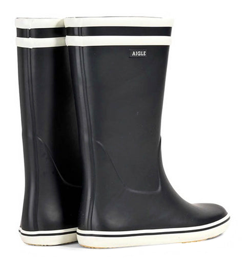 Bottes Aigle Malouine 2 Marine/Blanc