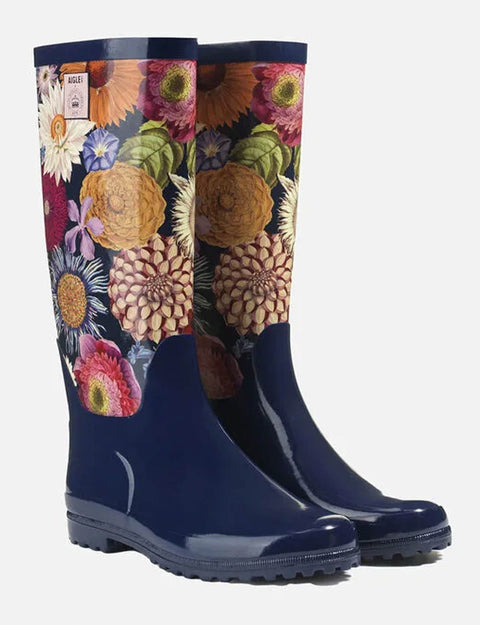 Bottes de Pluie Aigle Eliosa PT Version Imprimée Kew Multibloom