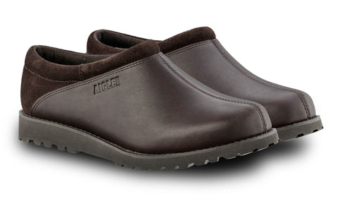 Sabot Aigle Basilo Haut Dark Brown