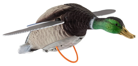 Enhance your duck hunting experience with the Europ-Arm Electronic Duck Decoy featuring rotating wings, designed to mimic lifelike duck motion to attract wild ducks effectively, made from durable weather-resistant materials, easy to assemble for a realistic hunting setup.
