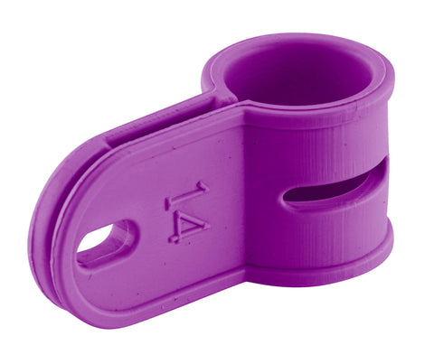 Bagues d'attache Delory-Brumard en plastique conçues spécialement pour sécuriser les appelants d'oies pendant la chasse, lot de 10, accessoires essentiels pour chasseurs cherchant à optimiser leurs sorties de chasse aux oies.