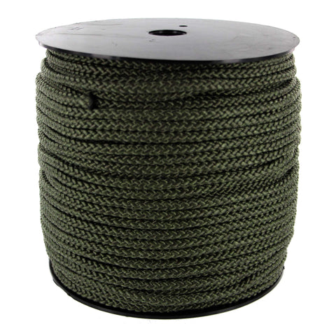 Cordeau Europ-Arm Imputrescible Tressé de 6mm et 100m, conçu pour résister aux conditions extérieures sévères, idéal pour une utilisation durable et résistante aux intempéries.