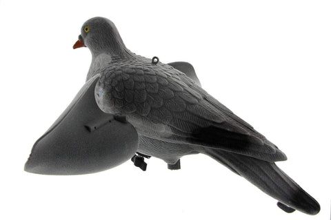 Appelant Europ-Arm Pigeon à Ailes Tournantes pour chasse, dispositif réaliste et innovant, attire les pigeons avec efficacité grâce à ses ailes motorisées, outil essentiel pour chasseurs de pigeons, améliorez vos chances de succès en plein air