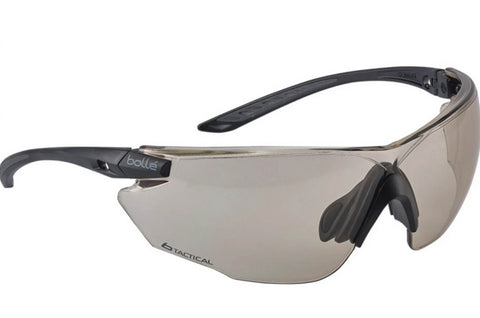 Lunettes BOLLE SAFETY Combat Kit Incolore avec deux écrans interchangeables, harnais ajustable et housse de protection, idéales pour la sécurité visuelle dans les sports extrêmes et les environnements exigeants