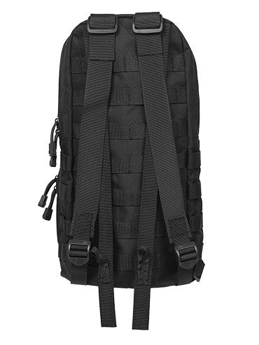 Nylon 1000D hydrobag backpack with adjustable straps, molle compatibility, and double zippers for outdoor adventures, available in multiple colors