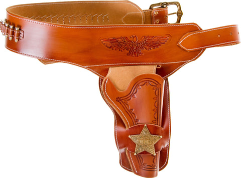 Ceinturon Denix avec un Holster Sherif pour Revolver Western