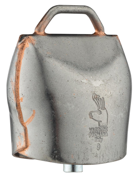 Image de Clochette Chamonix fabriquée en France, sonnaillons traditionnels présentés sous blister avec options de numéros, représentant l'artisanat français de qualité, idéale pour décoration ou collection