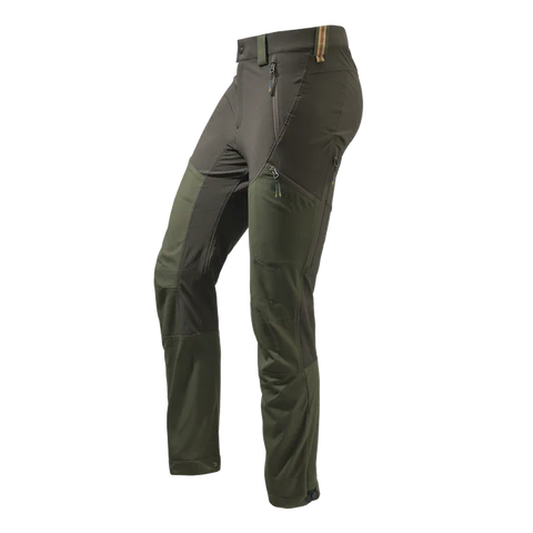 Pantalon Beretta Bymark pour homme, idéal pour la chasse et les activités de plein air, offrant confort, élasticité et résistance avec ceinture élastique et design ergonomique pour une liberté de mouvement optimale
