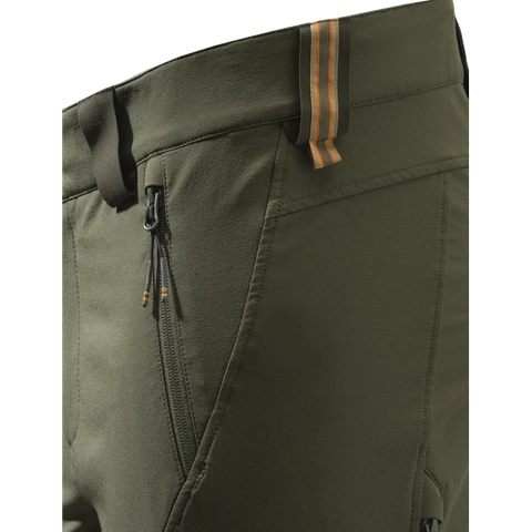 Pantalon Beretta Bymark pour homme, idéal pour la chasse et les activités de plein air, offrant confort, élasticité et résistance avec ceinture élastique et design ergonomique pour une liberté de mouvement optimale
