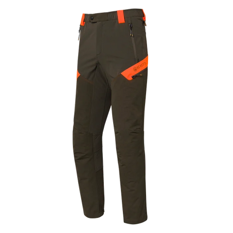 Pantalon de chasse Beretta Boondock robuste et léger, idéal pour les environnements denses et épineux, offrant résistance et liberté de mouvement optimale pour les activités de plein air et la chasse.