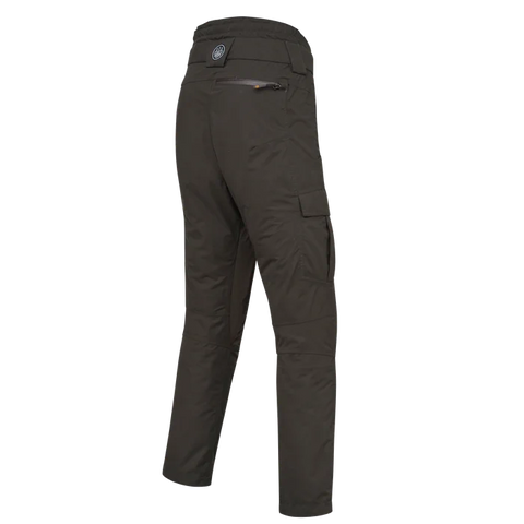 pantalon Beretta Tosark pour homme, conçu pour chasseurs, imperméable et respirant, fabriqué en microfibre douce et silencieuse, avec inserts élastiques pour liberté de mouvement, membrane BWB EVO pour protection contre l'eau et respirabilité, revêtement DWR pour résistance aux intempéries