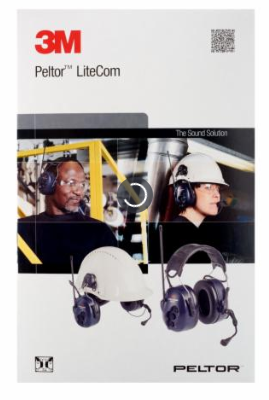 Casque 3M Peltor LiteCom PMR-446 - Sur Casque