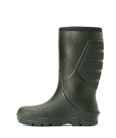 Bottes suédoises Polyver, légères et flexibles, offrant une protection exceptionnelle contre le froid extrême de -40°C, avec semelle antidérapante haute adhérence, doublure acrylique pour plus de chaleur, et fabriquées en 100% polyuréthane durable. Idéales pour conditions extrêmes et sécurité SRC.