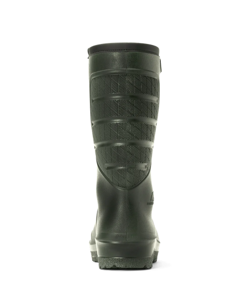 Bottes suédoises Polyver, légères et flexibles, offrant une protection exceptionnelle contre le froid extrême de -40°C, avec semelle antidérapante haute adhérence, doublure acrylique pour plus de chaleur, et fabriquées en 100% polyuréthane durable. Idéales pour conditions extrêmes et sécurité SRC.