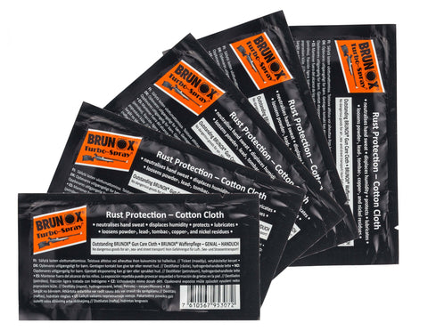 Lingettes d'huile Brunox Turbo-Spray pour entretien et protection métal, nettoyage efficace, lubrification facile, anti-corrosion, pour armes, outils, vélos