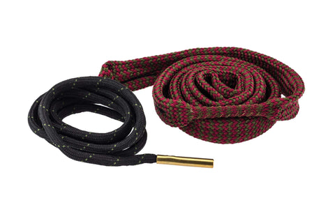 Cordon de nettoyage Europ-Arm type 'Boresnake' pour calibre 6mm/243, outil d'entretien rapide et facile avec brosse en bronze et mèche, élimine résidus efficaces lors de nettoyage des armes à feu, indispensable pour performance et durabilité.