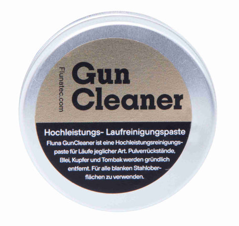 Photo de la Pâte de Nettoyage FLUNATEC Gun Cleaner, une solution puissante et efficace pour éliminer les résidus et la saleté des armes à feu, facile à utiliser pour maintenir vos armes en parfait état de fonctionnement.