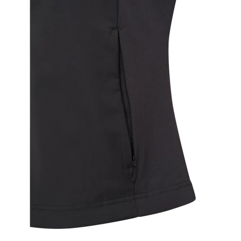 Gilet pour femme Beretta Gravité Windblock, parfait pour une utilisation en extérieur, offrant une protection coupe-vent exceptionnelle, avec une construction ergonomique et un tissu durable traité DWR pour résister aux intempéries, doté d'empiècements élastiques aux hanches pour un confort optimal et une grande ouverture d'aération pour une respirabilité maximale.