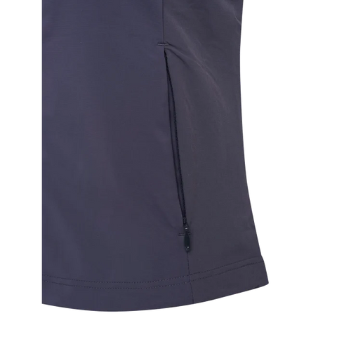 Gilet pour femme Beretta Gravité Windblock, parfait pour une utilisation en extérieur, offrant une protection coupe-vent exceptionnelle, avec une construction ergonomique et un tissu durable traité DWR pour résister aux intempéries, doté d'empiècements élastiques aux hanches pour un confort optimal et une grande ouverture d'aération pour une respirabilité maximale.