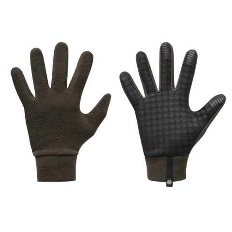 Gants polaires Beretta pour homme en micropolaire recyclée avec insert antidérapant et compatibilité écran tactile, conçus pour les activités de chasse et outdoor par temps froid, garantissant confort et écoresponsabilité.