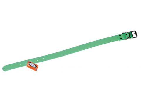 Collier chien en Biothane Biogold de couleur vive, longue de 55 cm et large de 25 mm, un accessoire durable, étanche et résistant pour chien, idéal pour une utilisation quotidienne et facile à entretenir.