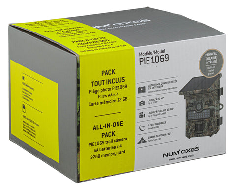 Pack Piège Num'Axes PIE1069 (avec piles et carte SD)