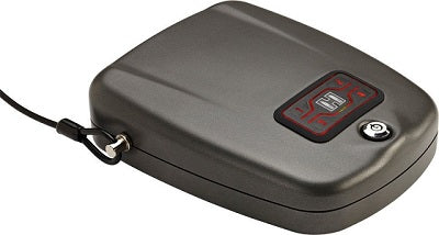 Coffre-fort RAPiD Safe 2600KP sans contact, sécurisé avec ouverture RFID et digitale, en acier robuste avec protection pour enfants, idéal pour pistolets et revolvers, sécurité mobile avec câble, alimentation électrique et fonctionnement à piles