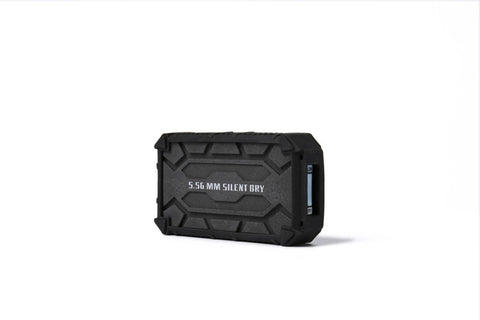 Déshumidificateur Silent Dry Mine compact et silencieux pour mallettes d'armes longues ou coffres forts, protège efficacement contre l'humidité, la corrosion et la moisissure, avec indicateur LED pour suivi du fonctionnement optimal et préservation de la qualité des armes à feu et équipements.