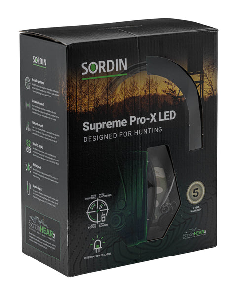 Casque Sordin Supreme Pro X Camo