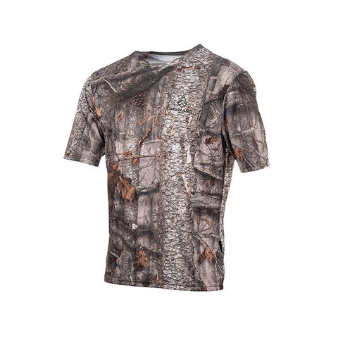 "T-Shirt camo Treeland pour enfant, design ludique et confortable pour jeux en extérieur."