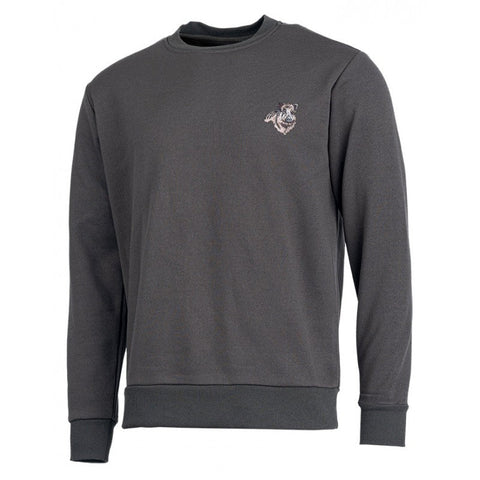 Vue du sweat enfant Treeland avec une broderie unique de sanglier, parfait pour les jeunes aventuriers, offrant confort et style pour les activités en plein air et les journées fraîches.