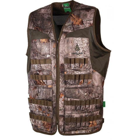 Gilet de chasse Treeland multi-tubes Vert / S