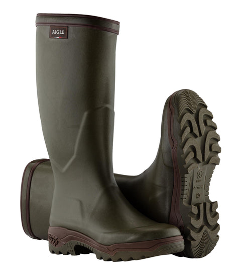 Bottes Aigle Caoutchouc Parcours 2 Kaki