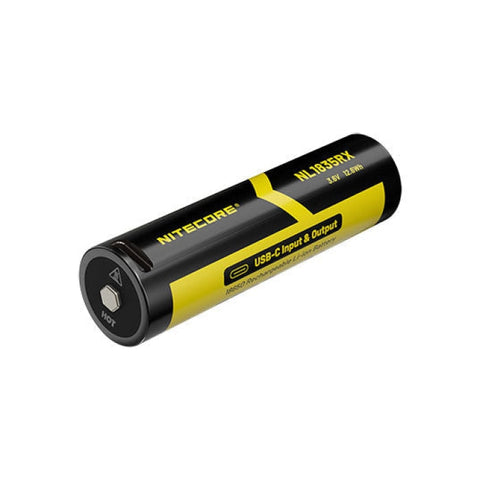 Accus Li-ion Nitecore 18650 Rechargeable - 3500mAh NCNL1835RX