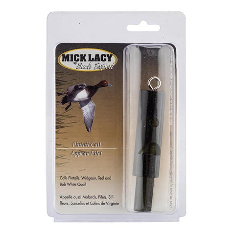 Appeau Buck Expert pour la chasse au colvert, pilet et sarcelle. Conçu par Mick Lacy pour une imitation précise des cris de canards. Outil polyvalent et durable, idéal pour tous niveaux de chasseurs en plein air.
