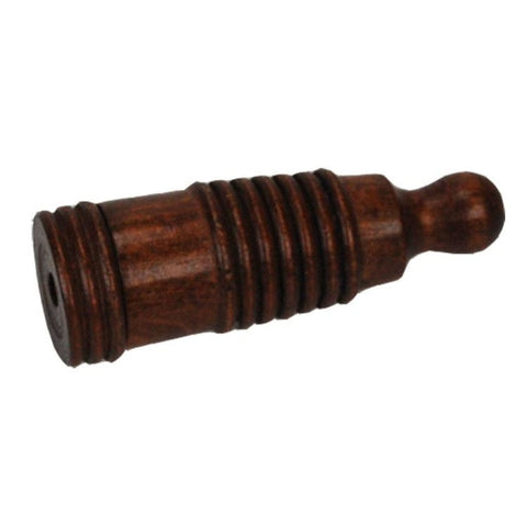 Appeau chevreuil en bois pour reproduire l'appel de la femelle en chaleur et l'appel du faon perdu, accessoire de chasse essentiel en hêtre de qualité supérieure, conditionnement en blister, idéal pour attirer les chevreuils.