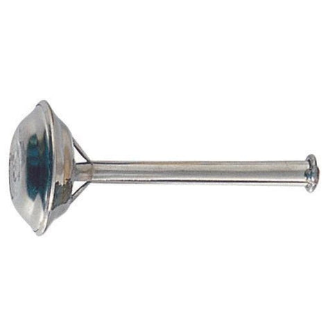 appeau polyvalent en métal couleur argent pour la pie bavarde et le geai des chênes, idéal pour les chasseurs et les amateurs d'oiseaux, livré en emballage blister