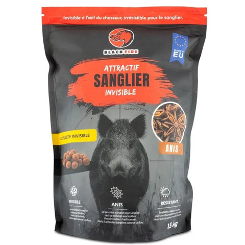 Attractant Black Fire invisible pour sanglier A55671