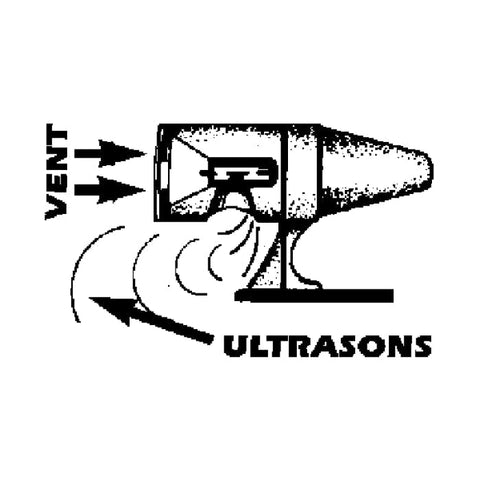 Dispositif de sécurité routière à ultrasons pour prévenir les collisions animales, fonctionnant sans interrupteur, facile à installer avec un adhésif double face, efficace de jour comme de nuit
